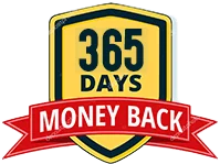 365-day money-back guarantee