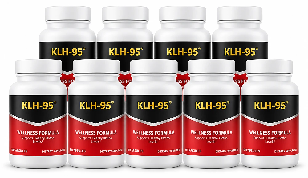 9 bottles of KLH-95